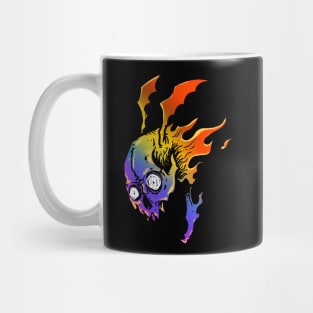 SKULL BAT RAINBOW Mug